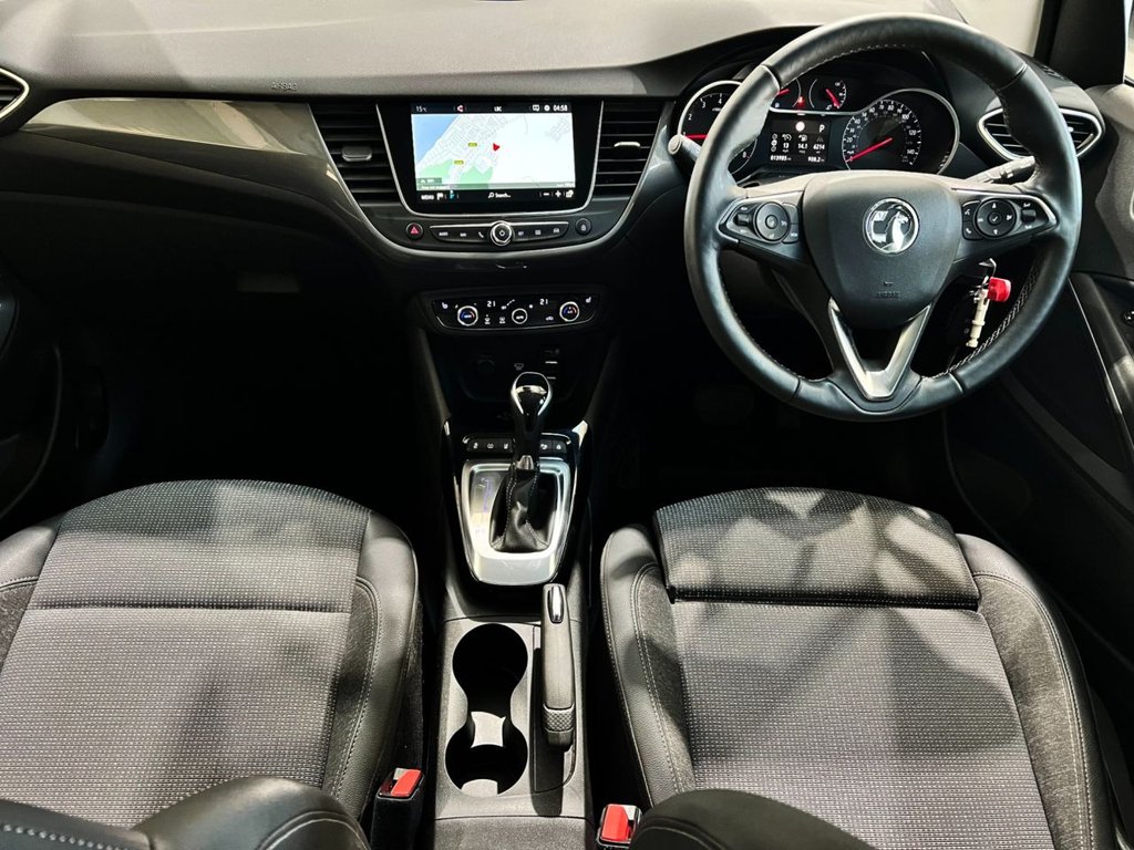 USED 2021 21 VAUXHALL CROSSLAND 1.2 Turbo Elite Nav SUV 5dr Petrol Auto Euro 6 (s/s) (130 ps) 17"ALLOYS+SAT NAV+ REAR CAMERA