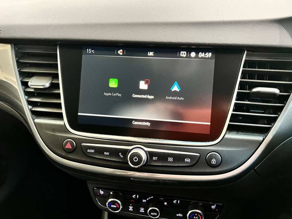 USED 2021 21 VAUXHALL CROSSLAND 1.2 Turbo Elite Nav SUV 5dr Petrol Auto Euro 6 (s/s) (130 ps) 17"ALLOYS+SAT NAV+ REAR CAMERA