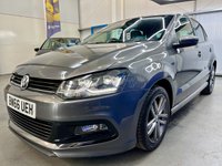 USED 2017 66 VOLKSWAGEN POLO 1.0 TSI BlueMotion Tech R-Line Hatchback 5dr Petrol Manual Euro 6 (s/s) (110 bhp) DAB,&pound;20Tax,1P.Owner