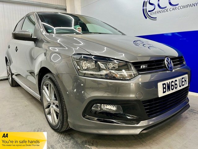 2017 66 Volkswagen Polo 1.0 TSI BlueMotion Tech R-Line Hatchback 5dr Petrol Manual Euro 6 (s/s) (110 bhp)