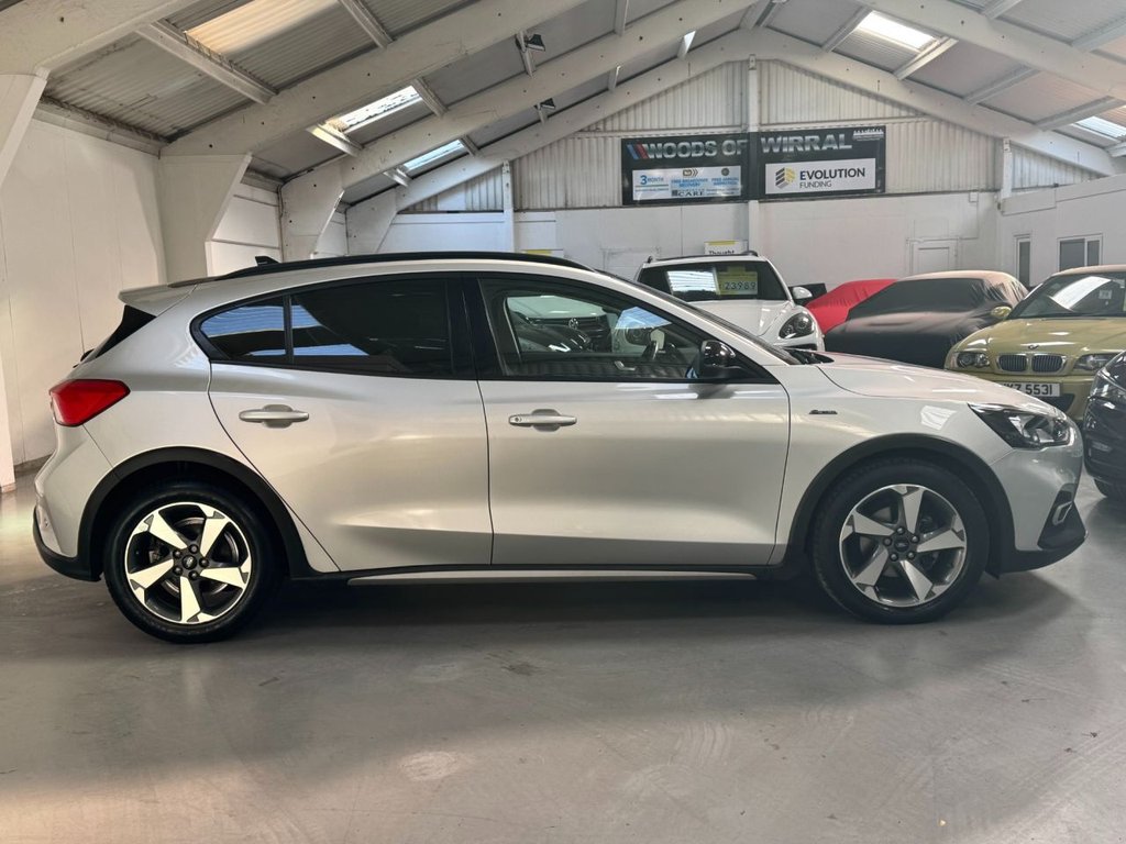 USED 2021 21 FORD FOCUS 1.0T EcoBoost Active Edition Hatchback 5dr Petrol Manual Euro 6 (s/s) (125 ps) 17"ALLOYS+SAT NAV+ F/R SENSORS