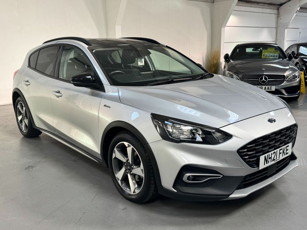 USED 2021 21 FORD FOCUS 1.0T EcoBoost Active Edition Hatchback 5dr Petrol Manual Euro 6 (s/s) (125 ps) 17"ALLOYS+SAT NAV+ F/R SENSORS