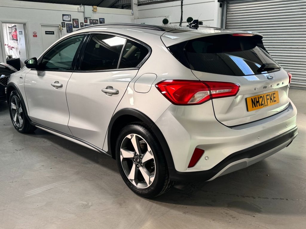 USED 2021 21 FORD FOCUS 1.0T EcoBoost Active Edition Hatchback 5dr Petrol Manual Euro 6 (s/s) (125 ps) 17"ALLOYS+SAT NAV+ F/R SENSORS