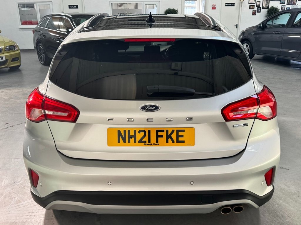 USED 2021 21 FORD FOCUS 1.0T EcoBoost Active Edition Hatchback 5dr Petrol Manual Euro 6 (s/s) (125 ps) 17"ALLOYS+SAT NAV+ F/R SENSORS