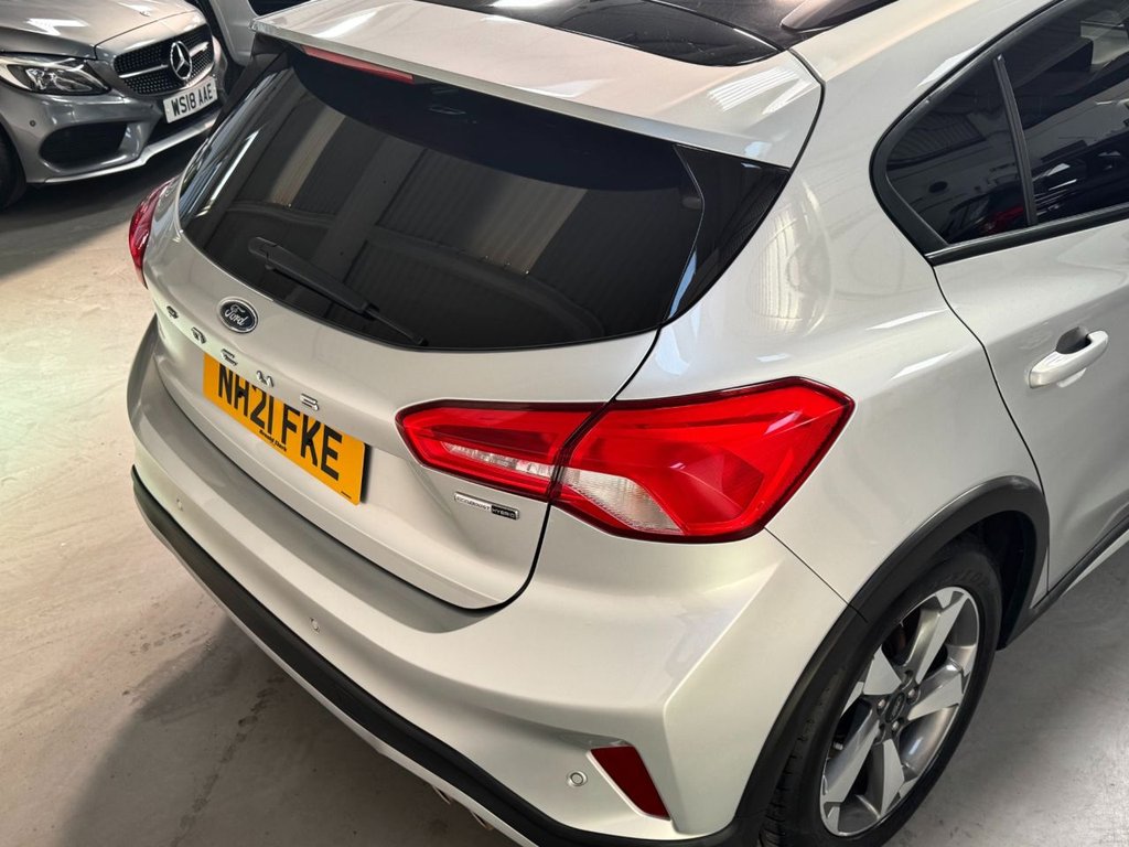 USED 2021 21 FORD FOCUS 1.0T EcoBoost Active Edition Hatchback 5dr Petrol Manual Euro 6 (s/s) (125 ps) 17"ALLOYS+SAT NAV+ F/R SENSORS