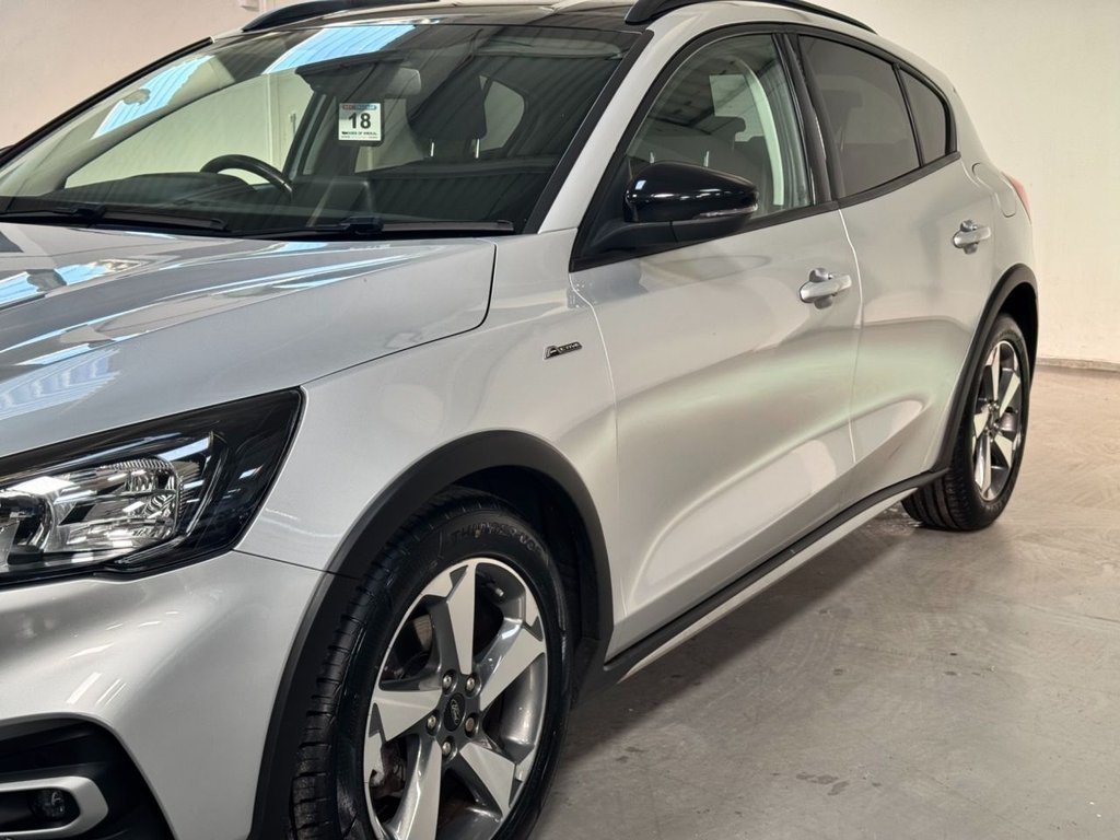 USED 2021 21 FORD FOCUS 1.0T EcoBoost Active Edition Hatchback 5dr Petrol Manual Euro 6 (s/s) (125 ps) 17"ALLOYS+SAT NAV+ F/R SENSORS