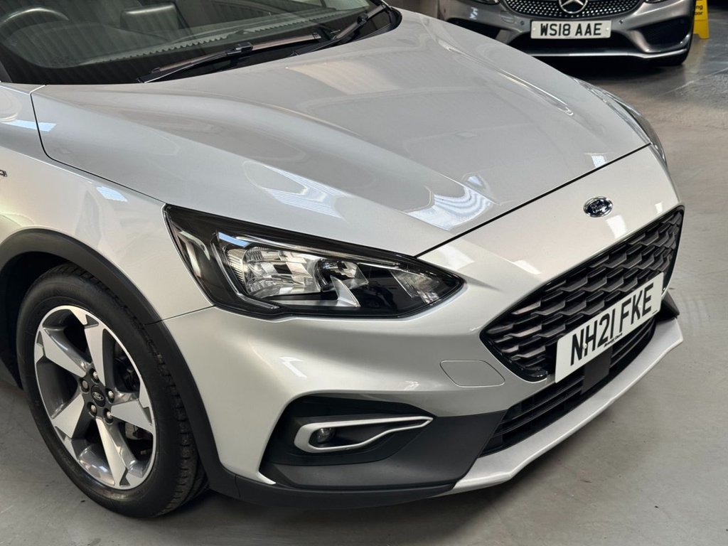 USED 2021 21 FORD FOCUS 1.0T EcoBoost Active Edition Hatchback 5dr Petrol Manual Euro 6 (s/s) (125 ps) 17"ALLOYS+SAT NAV+ F/R SENSORS