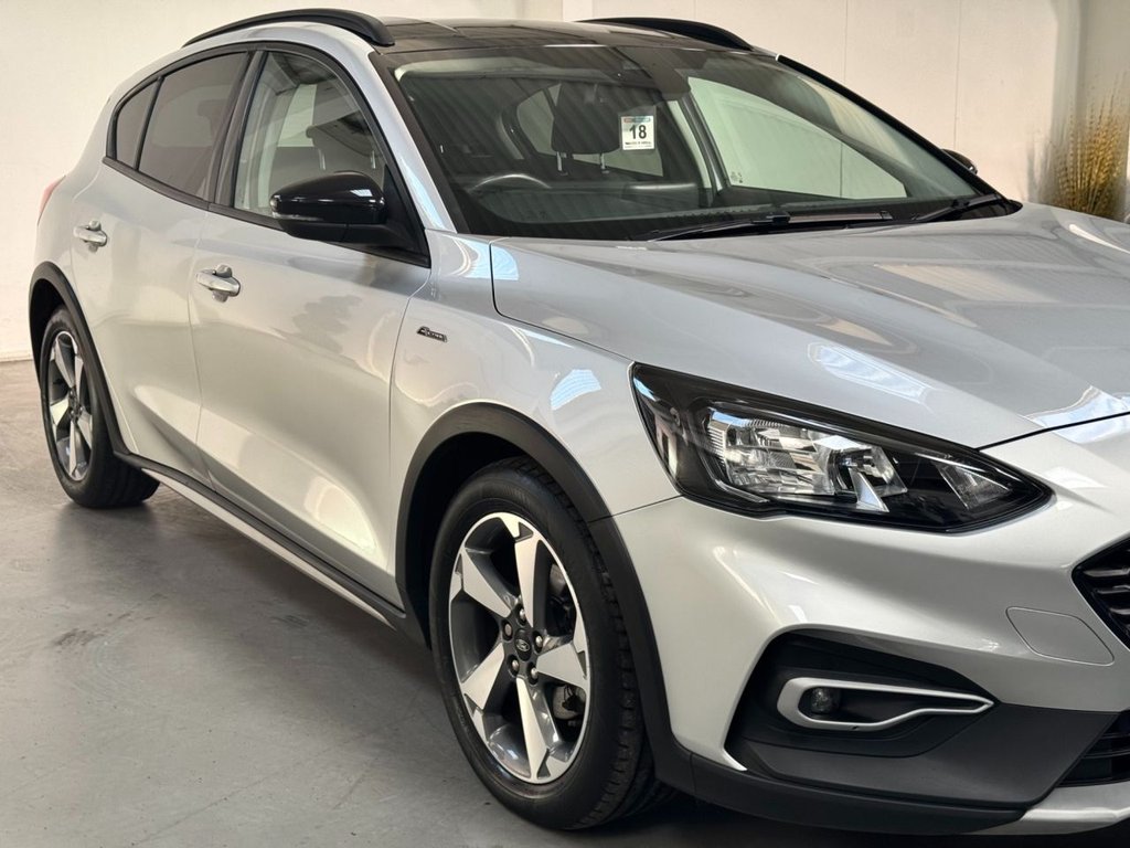 USED 2021 21 FORD FOCUS 1.0T EcoBoost Active Edition Hatchback 5dr Petrol Manual Euro 6 (s/s) (125 ps) 17"ALLOYS+SAT NAV+ F/R SENSORS