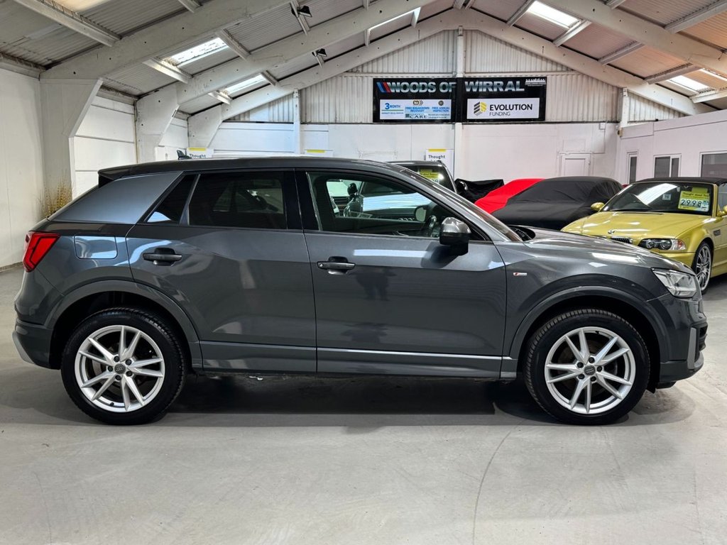 USED 2018 18 AUDI Q2 1.6 TDI S line SUV 5dr Diesel Manual Euro 6 (s/s) (116 ps) 18"ALLOYS+REAR SENSORS+SAT NAV