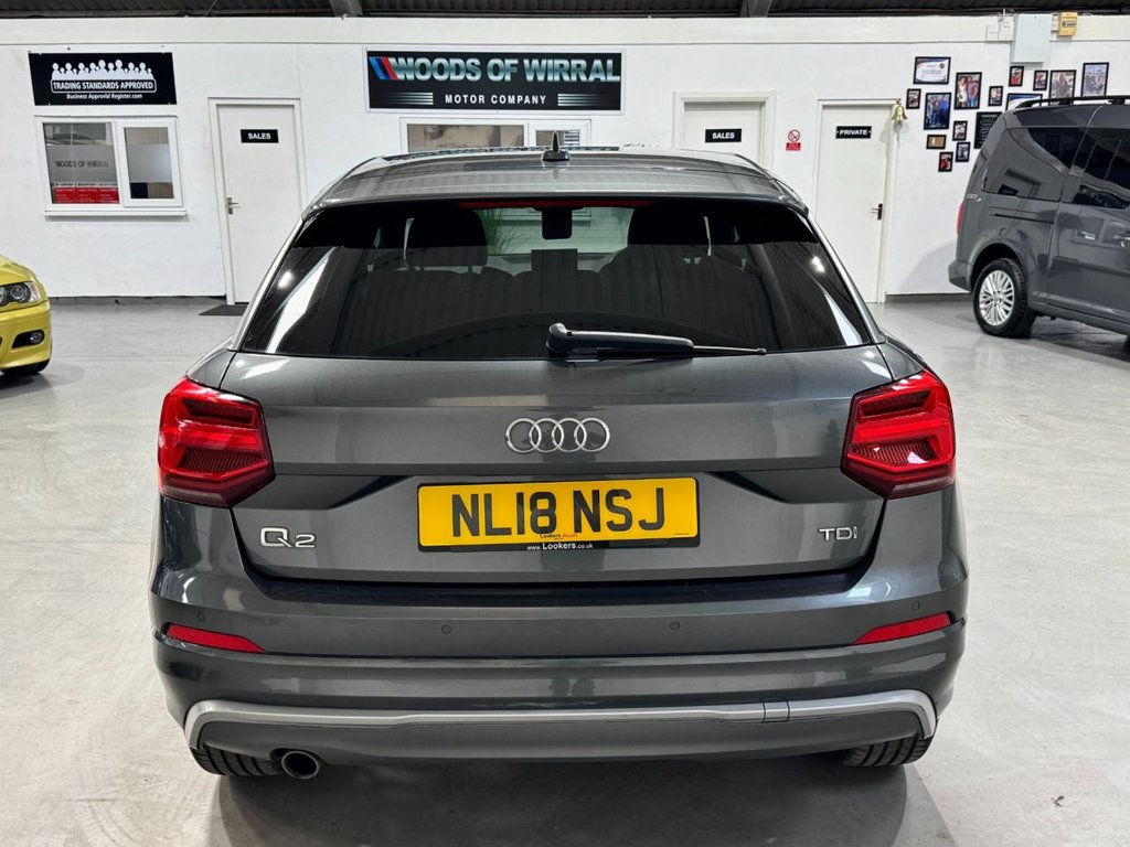 USED 2018 18 AUDI Q2 1.6 TDI S line SUV 5dr Diesel Manual Euro 6 (s/s) (116 ps) 18"ALLOYS+REAR SENSORS+SAT NAV