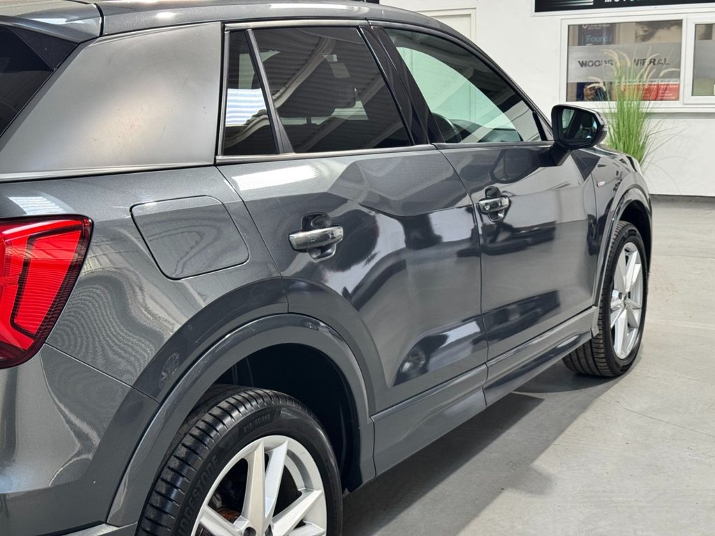 USED 2018 18 AUDI Q2 1.6 TDI S line SUV 5dr Diesel Manual Euro 6 (s/s) (116 ps) 18"ALLOYS+REAR SENSORS+SAT NAV