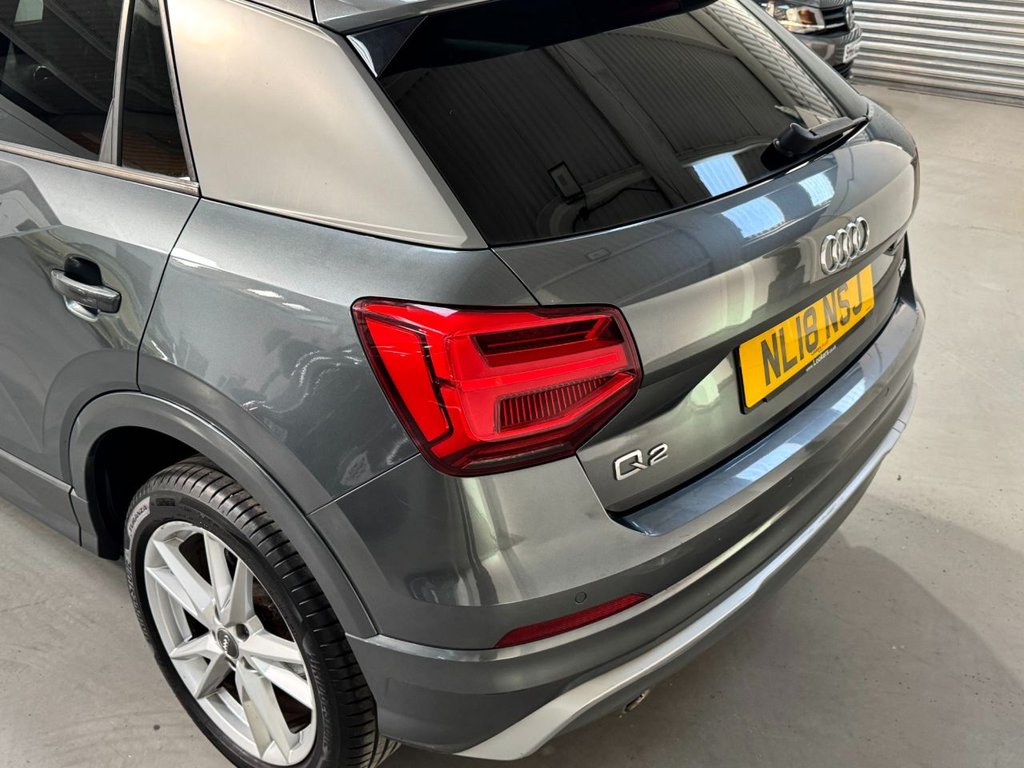 USED 2018 18 AUDI Q2 1.6 TDI S line SUV 5dr Diesel Manual Euro 6 (s/s) (116 ps) 18"ALLOYS+REAR SENSORS+SAT NAV