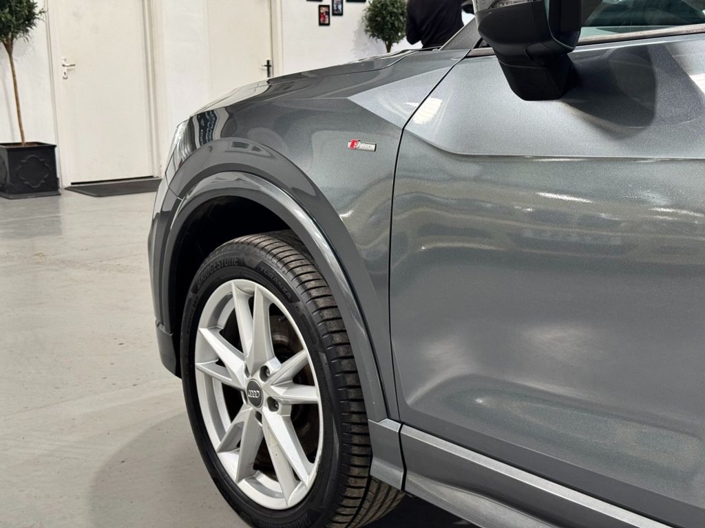 USED 2018 18 AUDI Q2 1.6 TDI S line SUV 5dr Diesel Manual Euro 6 (s/s) (116 ps) 18"ALLOYS+REAR SENSORS+SAT NAV