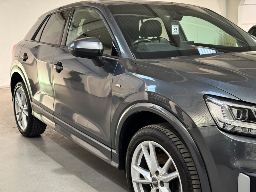 USED 2018 18 AUDI Q2 1.6 TDI S line SUV 5dr Diesel Manual Euro 6 (s/s) (116 ps) 18"ALLOYS+REAR SENSORS+SAT NAV