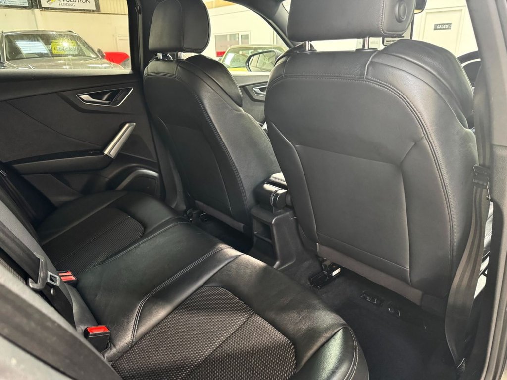 USED 2018 18 AUDI Q2 1.6 TDI S line SUV 5dr Diesel Manual Euro 6 (s/s) (116 ps) 18"ALLOYS+REAR SENSORS+SAT NAV