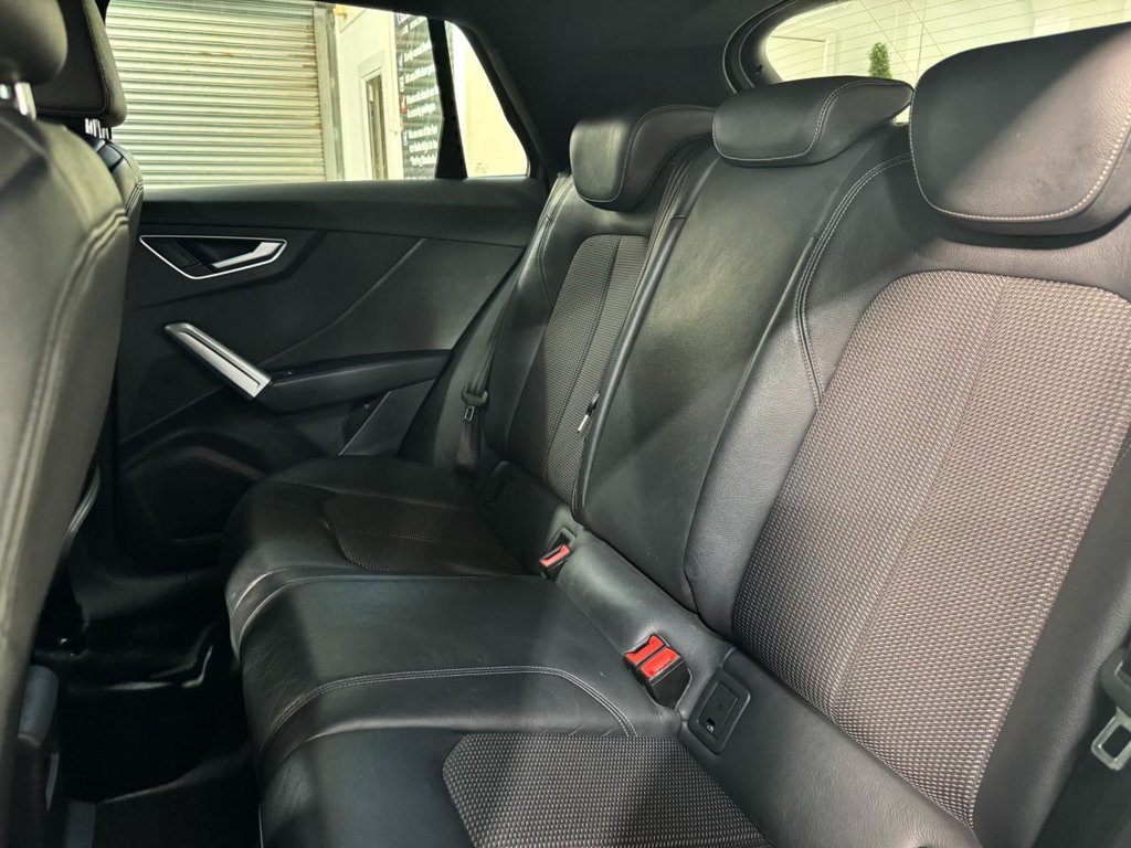 USED 2018 18 AUDI Q2 1.6 TDI S line SUV 5dr Diesel Manual Euro 6 (s/s) (116 ps) 18"ALLOYS+REAR SENSORS+SAT NAV