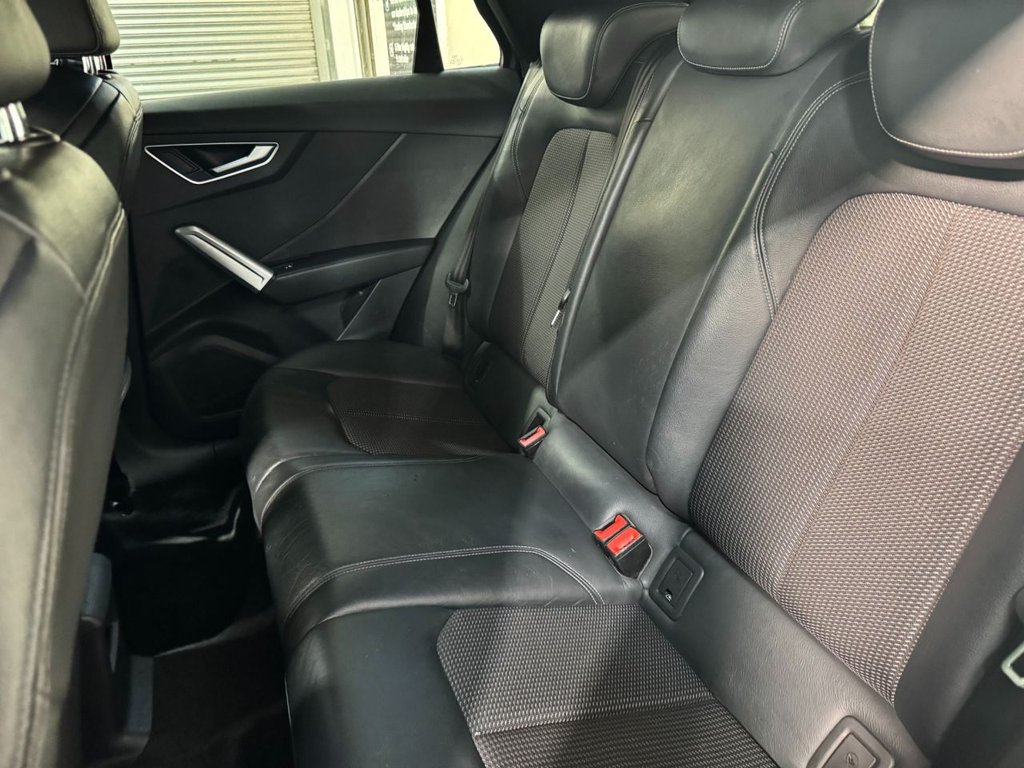 USED 2018 18 AUDI Q2 1.6 TDI S line SUV 5dr Diesel Manual Euro 6 (s/s) (116 ps) 18"ALLOYS+REAR SENSORS+SAT NAV