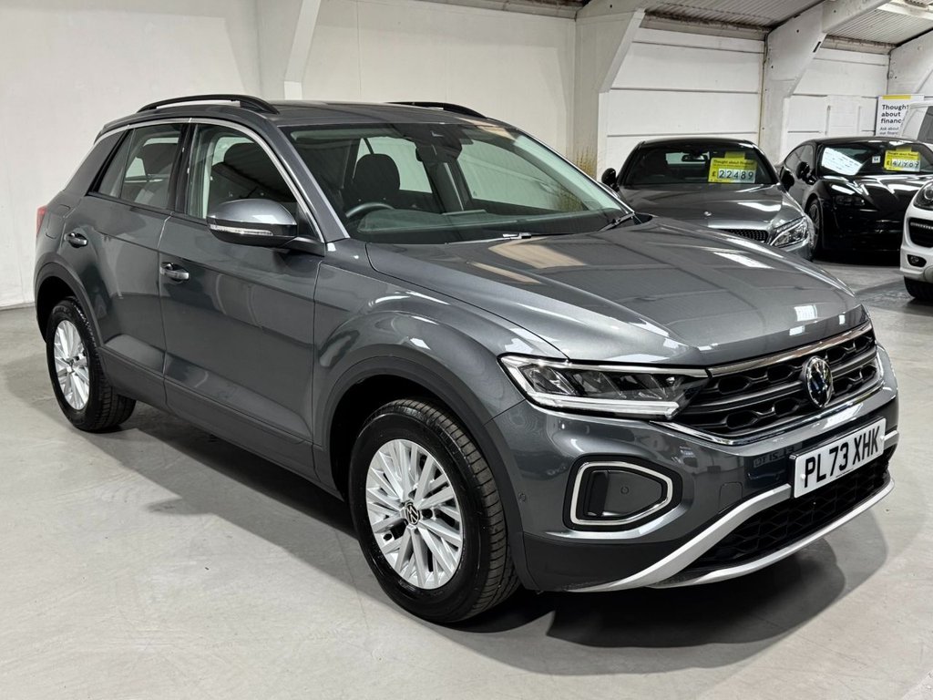 USED 2024 73 VOLKSWAGEN T-ROC 1.0 TSI Life SUV 5dr Petrol Manual Euro 6 (s/s) (110 ps) F/R SENS+DIGI COCKPIT+CAR PLAY
