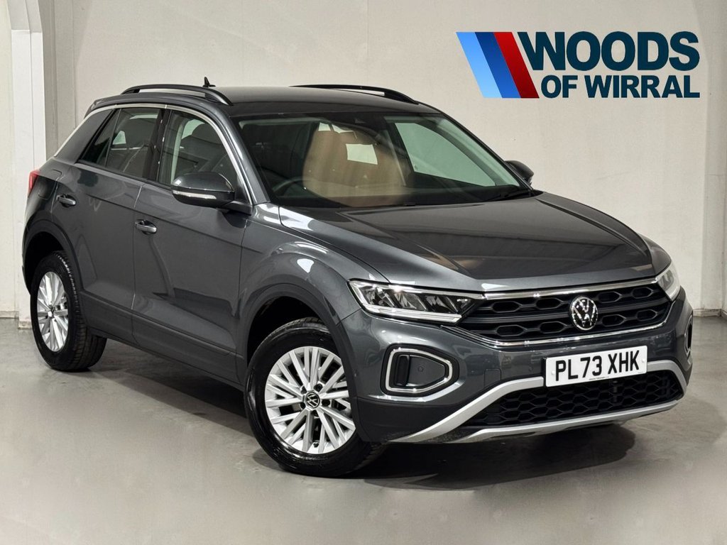 USED 2024 73 VOLKSWAGEN T-ROC 1.0 TSI Life SUV 5dr Petrol Manual Euro 6 (s/s) (110 ps) F/R SENS+DIGI COCKPIT+CAR PLAY