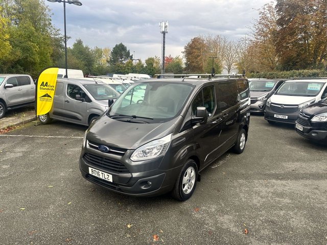 2016 16 Ford Transit Custom 2.2 TDCi 270 Limited Panel Van 5dr Diesel Manual L1 H1 (186 g/km, 123 bhp)