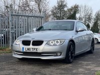 USED 2011 11 BMW 3 SERIES 2.0 320d SE Convertible 2dr Diesel Steptronic Euro 5 (184 ps) 