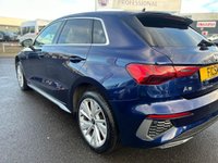 USED 2021 21 AUDI A3 1.4 TFSIe 40 S line Sportback 5dr Petrol Plug-in Hybrid S Tronic Euro 6 (s/s) 13kWh (204 ps) A BEAUTIFUL ADDITION TO OUR FORECOURT+FINISHED IN METALLIC NAVARA BLUE PAINT+S LINE MODEL+AUTOMATIC+ONLY 1 OWNER FROM NEW+SERVICE HISTORY+PRIVACY GLASS+FULL LEATHER INTERIOR+PARK ASSIST+CLIMATE CONTROL+17 INCH ALLOY WHEELS+COST NEW &pound;33210 MAKING THIS USED VEHICLE FANTASTIC VALUE AT OUR LOW PRICE+CALL NOW TO SPEAK WITH ONE OF OUR EXPERIENCED SALES ADVISORS AND TO ARRANGE A VIEWING+READY TO DRIVE AWAY TODAY+DONT MISS OUT!!!!!!!!!!!!!!!!!!!!!!!!!!!!!!!!!!!!!!!!!!!!
