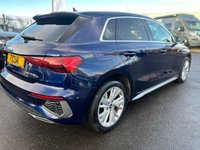 USED 2021 21 AUDI A3 1.4 TFSIe 40 S line Sportback 5dr Petrol Plug-in Hybrid S Tronic Euro 6 (s/s) 13kWh (204 ps) A BEAUTIFUL ADDITION TO OUR FORECOURT+FINISHED IN METALLIC NAVARA BLUE PAINT+S LINE MODEL+AUTOMATIC+ONLY 1 OWNER FROM NEW+SERVICE HISTORY+PRIVACY GLASS+FULL LEATHER INTERIOR+PARK ASSIST+CLIMATE CONTROL+17 INCH ALLOY WHEELS+COST NEW &pound;33210 MAKING THIS USED VEHICLE FANTASTIC VALUE AT OUR LOW PRICE+CALL NOW TO SPEAK WITH ONE OF OUR EXPERIENCED SALES ADVISORS AND TO ARRANGE A VIEWING+READY TO DRIVE AWAY TODAY+DONT MISS OUT!!!!!!!!!!!!!!!!!!!!!!!!!!!!!!!!!!!!!!!!!!!!