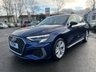 USED 2021 21 AUDI A3 1.4 TFSIe 40 S line Sportback 5dr Petrol Plug-in Hybrid S Tronic Euro 6 (s/s) 13kWh (204 ps) A BEAUTIFUL ADDITION TO OUR FORECOURT+FINISHED IN METALLIC NAVARA BLUE PAINT+S LINE MODEL+AUTOMATIC+ONLY 1 OWNER FROM NEW+SERVICE HISTORY+PRIVACY GLASS+FULL LEATHER INTERIOR+PARK ASSIST+CLIMATE CONTROL+17 INCH ALLOY WHEELS+COST NEW &pound;33210 MAKING THIS USED VEHICLE FANTASTIC VALUE AT OUR LOW PRICE+CALL NOW TO SPEAK WITH ONE OF OUR EXPERIENCED SALES ADVISORS AND TO ARRANGE A VIEWING+READY TO DRIVE AWAY TODAY+DONT MISS OUT!!!!!!!!!!!!!!!!!!!!!!!!!!!!!!!!!!!!!!!!!!!!