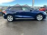 USED 2021 21 AUDI A3 1.4 TFSIe 40 S line Sportback 5dr Petrol Plug-in Hybrid S Tronic Euro 6 (s/s) 13kWh (204 ps) A BEAUTIFUL ADDITION TO OUR FORECOURT+FINISHED IN METALLIC NAVARA BLUE PAINT+S LINE MODEL+AUTOMATIC+ONLY 1 OWNER FROM NEW+SERVICE HISTORY+PRIVACY GLASS+FULL LEATHER INTERIOR+PARK ASSIST+CLIMATE CONTROL+17 INCH ALLOY WHEELS+COST NEW &pound;33210 MAKING THIS USED VEHICLE FANTASTIC VALUE AT OUR LOW PRICE+CALL NOW TO SPEAK WITH ONE OF OUR EXPERIENCED SALES ADVISORS AND TO ARRANGE A VIEWING+READY TO DRIVE AWAY TODAY+DONT MISS OUT!!!!!!!!!!!!!!!!!!!!!!!!!!!!!!!!!!!!!!!!!!!!