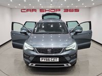 USED 2016 66 SEAT ATECA 2.0 TDI XCELLENCE SUV 5dr Diesel Manual 4Drive Euro 6 (s/s) (150 ps) + NAV + HEATED LEATHERS + CRUISE + KEYLESS + B/TOOTH + M/MEDIA + DRIVE ASSIST + DRIVE PROFILE + LEDS + R/CAMERA & PARK AID + PRIVACY + 18S 18S+R/CAM+PARK+LED+PRIVACY+HEATED LEATHER+NAV+CRUISE