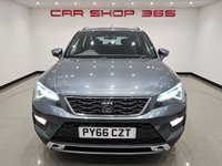 USED 2016 66 SEAT ATECA 2.0 TDI XCELLENCE SUV 5dr Diesel Manual 4Drive Euro 6 (s/s) (150 ps) + NAV + HEATED LEATHERS + CRUISE + KEYLESS + B/TOOTH + M/MEDIA + DRIVE ASSIST + DRIVE PROFILE + LEDS + R/CAMERA & PARK AID + PRIVACY + 18S 18S+R/CAM+PARK+LED+PRIVACY+HEATED LEATHER+NAV+CRUISE