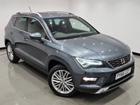 USED 2016 66 SEAT ATECA 2.0 TDI XCELLENCE SUV 5dr Diesel Manual 4Drive Euro 6 (s/s) (150 ps) + NAV + HEATED LEATHERS + CRUISE + KEYLESS + B/TOOTH + M/MEDIA + DRIVE ASSIST + DRIVE PROFILE + LEDS + R/CAMERA & PARK AID + PRIVACY + 18S 18S+R/CAM+PARK+LED+PRIVACY+HEATED LEATHER+NAV+CRUISE