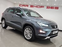 USED 2016 66 SEAT ATECA 2.0 TDI XCELLENCE SUV 5dr Diesel Manual 4Drive Euro 6 (s/s) (150 ps) + NAV + HEATED LEATHERS + CRUISE + KEYLESS + B/TOOTH + M/MEDIA + DRIVE ASSIST + DRIVE PROFILE + LEDS + R/CAMERA & PARK AID + PRIVACY + 18S 18S+R/CAM+PARK+LED+PRIVACY+HEATED LEATHER+NAV+CRUISE