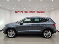 USED 2016 66 SEAT ATECA 2.0 TDI XCELLENCE SUV 5dr Diesel Manual 4Drive Euro 6 (s/s) (150 ps) + NAV + HEATED LEATHERS + CRUISE + KEYLESS + B/TOOTH + M/MEDIA + DRIVE ASSIST + DRIVE PROFILE + LEDS + R/CAMERA & PARK AID + PRIVACY + 18S 18S+R/CAM+PARK+LED+PRIVACY+HEATED LEATHER+NAV+CRUISE