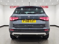 USED 2016 66 SEAT ATECA 2.0 TDI XCELLENCE SUV 5dr Diesel Manual 4Drive Euro 6 (s/s) (150 ps) + NAV + HEATED LEATHERS + CRUISE + KEYLESS + B/TOOTH + M/MEDIA + DRIVE ASSIST + DRIVE PROFILE + LEDS + R/CAMERA & PARK AID + PRIVACY + 18S 18S+R/CAM+PARK+LED+PRIVACY+HEATED LEATHER+NAV+CRUISE