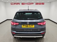 USED 2016 66 SEAT ATECA 2.0 TDI XCELLENCE SUV 5dr Diesel Manual 4Drive Euro 6 (s/s) (150 ps) + NAV + HEATED LEATHERS + CRUISE + KEYLESS + B/TOOTH + M/MEDIA + DRIVE ASSIST + DRIVE PROFILE + LEDS + R/CAMERA & PARK AID + PRIVACY + 18S 18S+R/CAM+PARK+LED+PRIVACY+HEATED LEATHER+NAV+CRUISE