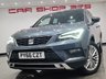 USED 2016 66 SEAT ATECA 2.0 TDI XCELLENCE SUV 5dr Diesel Manual 4Drive Euro 6 (s/s) (150 ps) + NAV + HEATED LEATHERS + CRUISE + KEYLESS + B/TOOTH + M/MEDIA + DRIVE ASSIST + DRIVE PROFILE + LEDS + R/CAMERA & PARK AID + PRIVACY + 18S 18S+R/CAM+PARK+LED+PRIVACY+HEATED LEATHER+NAV+CRUISE
