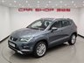 USED 2016 66 SEAT ATECA 2.0 TDI XCELLENCE SUV 5dr Diesel Manual 4Drive Euro 6 (s/s) (150 ps) + NAV + HEATED LEATHERS + CRUISE + KEYLESS + B/TOOTH + M/MEDIA + DRIVE ASSIST + DRIVE PROFILE + LEDS + R/CAMERA & PARK AID + PRIVACY + 18S 18S+R/CAM+PARK+LED+PRIVACY+HEATED LEATHER+NAV+CRUISE