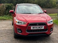 USED 2014 14 MITSUBISHI ASX 1.8D 4 SUV 5dr Diesel Manual 4WD Euro 5 (114 ps) GREAT SPEC 55+MPG