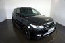 USED 2016 16 LAND ROVER RANGE ROVER SPORT 3.0 SD V6 HSE Dynamic SUV 5dr Diesel Auto -4WD Euro 6 (s/s) (306 ps)-2 OWNERS FROM NEW-FINISHED IN SANTORINI BLACK METALLIC WITH HEATED EBONY LEATHER UPHOLSTERY-SOFT CLOSE DOORS-DUAL CLIMATE CONTROL-CRUISE CONTROL-MFSW-DAB RADIO-BLUETOOTH-SATNAV-SLIDE & TILT GLASS PANORAMIC SUNROOF-FIXED SIDE STEPS-21