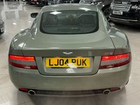USED 2004 04 ASTON MARTIN DB9 5.9 Coupe 2dr Petrol Seq (394 g/km, 450 bhp) FSH 16 SERVICES + LOW MILEAGE + GHILLIES GREEN + MOON SHADOW LTHR!