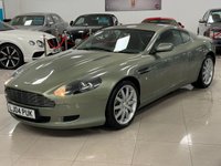 USED 2004 04 ASTON MARTIN DB9 5.9 Coupe 2dr Petrol Seq (394 g/km, 450 bhp) FSH 16 SERVICES + LOW MILEAGE + GHILLIES GREEN + MOON SHADOW LTHR!