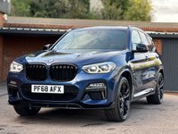 USED 2018 68 BMW X3 3.0 M40d SUV 5dr Diesel Auto xDrive Euro 6 (s/s) (326 ps) M PERFORMANCE