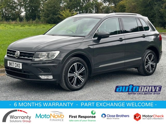 2017 17 Volkswagen Tiguan 2.0 TDI BlueMotion Tech SE Navigation SUV 5dr Diesel Manual 4Motion Euro 6 (s/s) (150 ps)