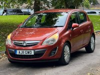 USED 2011 11 VAUXHALL CORSA 1.4 16V SE Hatchback 5dr Petrol Manual Wide Ratio Euro 5 (100 ps) 
