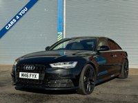 USED 2016 16 AUDI A6 2.0 TDI ultra Black Edition Saloon 4dr Diesel S Tronic Euro 6 (s/s) (190 ps) 
