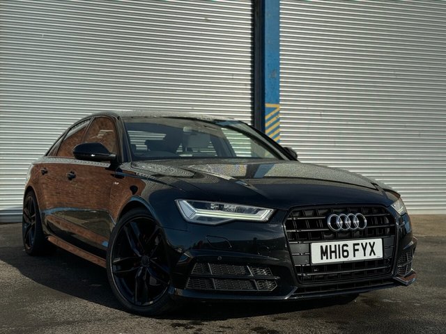 View our Audi A6 2.0 TDI ultra Black Edition Saloon 4dr Diesel S Tronic Euro 6 (s/s) (190 ps)