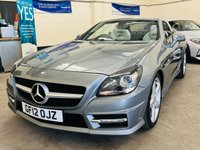 USED 2012 12 MERCEDES-BENZ SLK 1.8 SLK200 BlueEfficiency AMG Sport Convertible 2 Door Petrol G-Tronic+ Euro 5 (s/s) (184 ps) 9 SERVICES TO 34,539 MILES