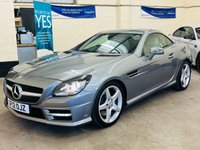 USED 2012 12 MERCEDES-BENZ SLK 1.8 SLK200 BlueEfficiency AMG Sport Convertible 2 Door Petrol G-Tronic+ Euro 5 (s/s) (184 ps) 9 SERVICES TO 34,539 MILES