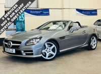 USED 2012 12 MERCEDES-BENZ SLK 1.8 SLK200 BlueEfficiency AMG Sport Convertible 2 Door Petrol G-Tronic+ Euro 5 (s/s) (184 ps) 9 SERVICES TO 34,539 MILES